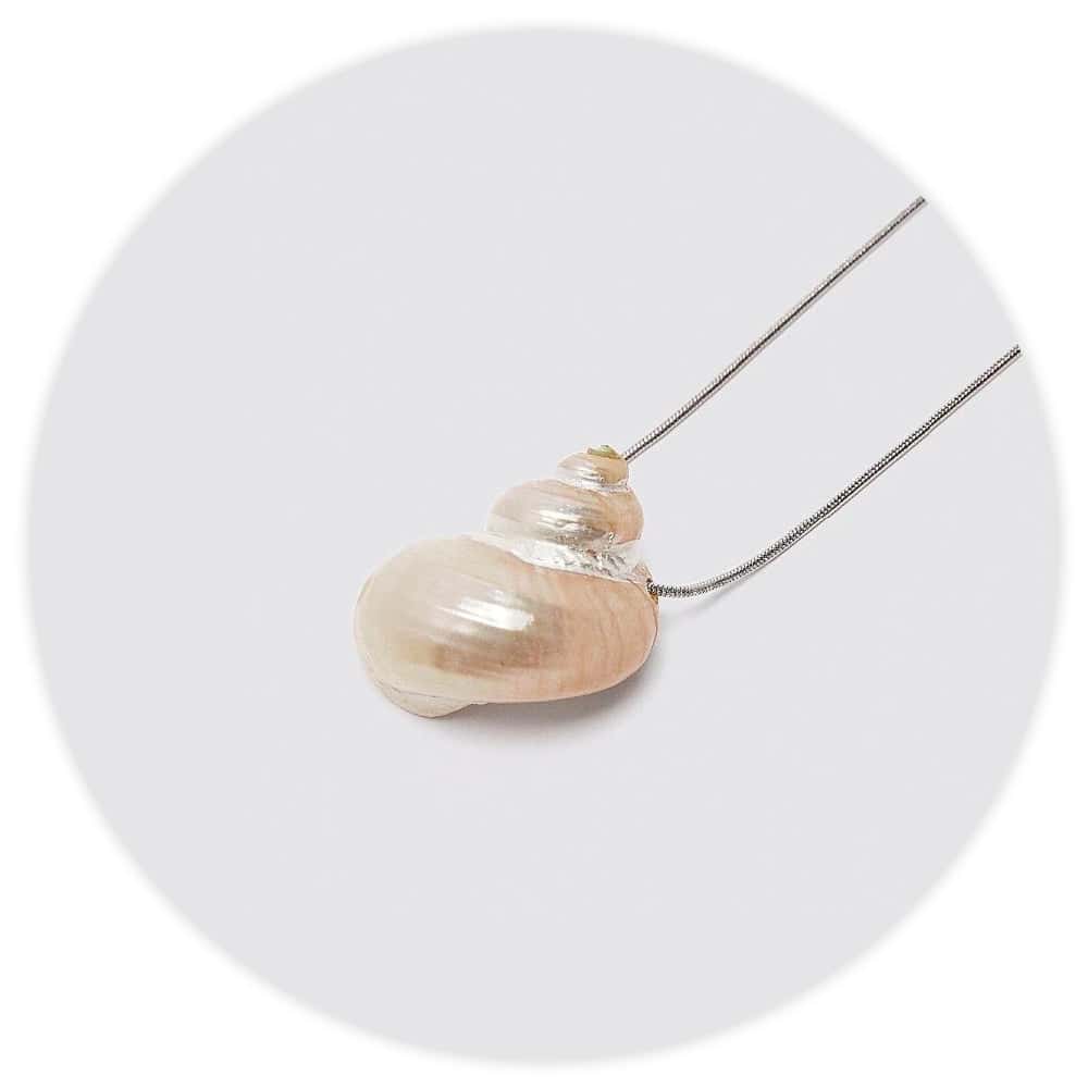 Muschelkette Perlmutt Turbo