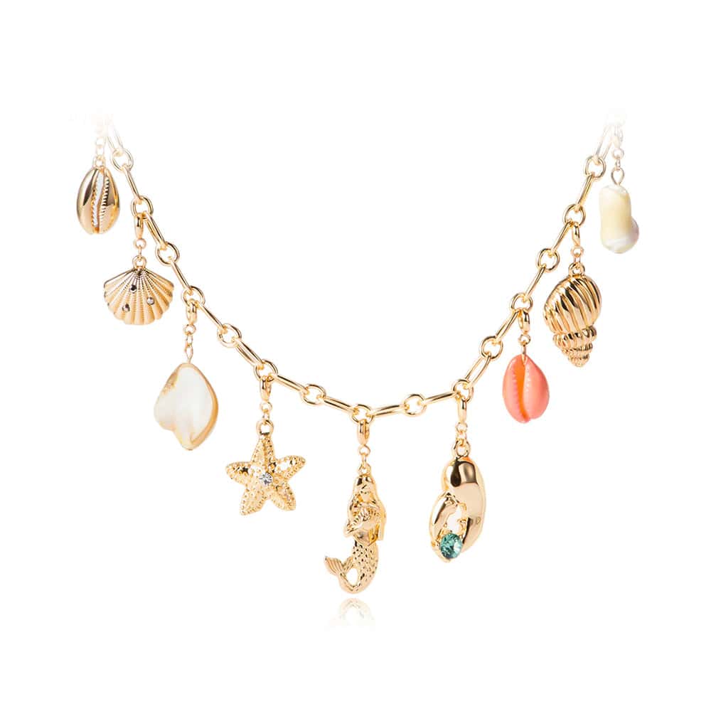 Muschelkette Charms