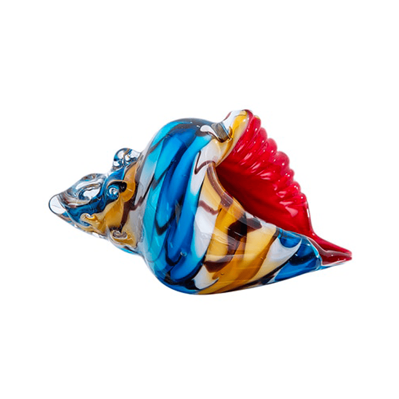 Muscheln Deko Geblasener Glasstrombus