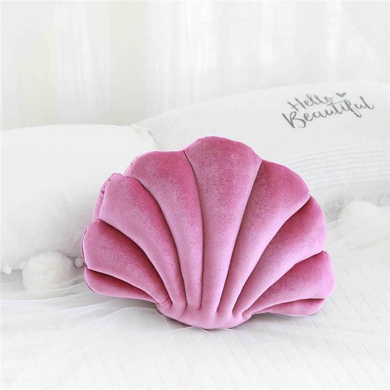 Muschelkissen Rosa Grapefruit