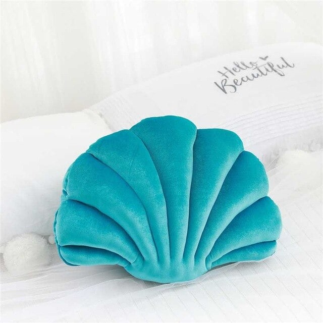 Muschelkissen Grün