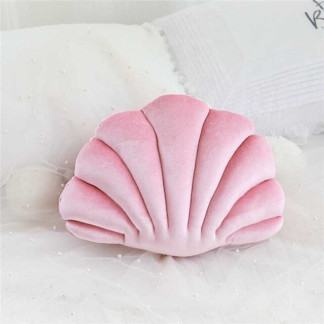 Muschelkissen Hellrosa