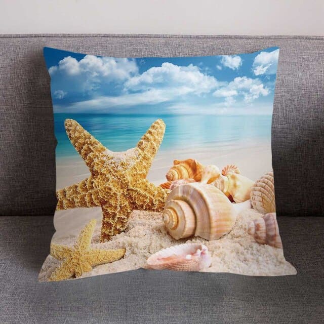 Muschelkissen Gedruckter Hawaii Strand