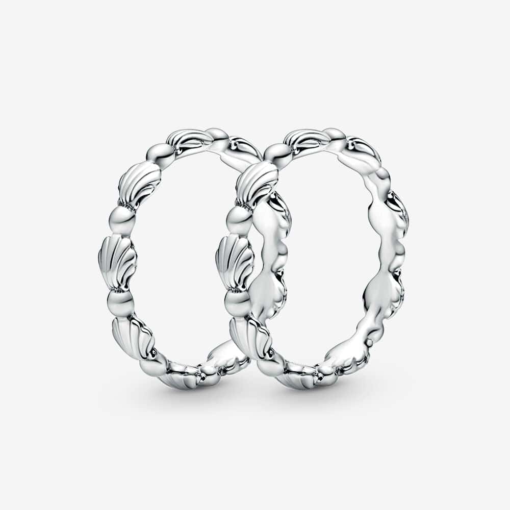 Muschelring St. Jacques In 925 Sterling Silber